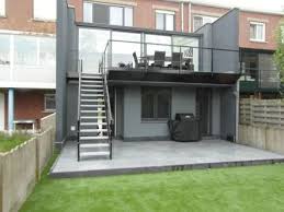 Image Result For Bel Etage Terras Terasse Maison Bardage Maison Extention Maison