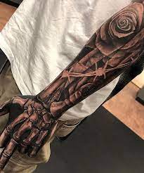 125 Best Arm Tattoos For Men Cool Ideas Designs 2021 Guide Cool Arm Tattoos Arm Tattoos For Guys Skeleton Hand Tattoo