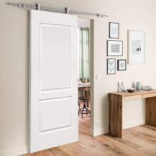 Porta Scorrevole Con Binario Esterno Miami In Legno Laccato Kit Toledo L 93 X H 212 Cm Prezzo Online Leroy Merlin