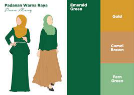 Dengan pemilihan bahan dan padanan yang tepat, warna ini juga bisa kamu gunakan untuk berbagai macam acara, dari acara. Puan Mary Padanan Warna Emerald Green Facebook