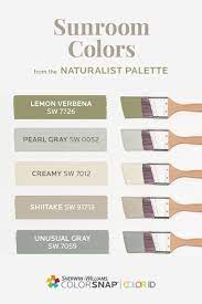 From coastal to inland, historic to modern, we've got you covered. Sunroom Paint Colors Colorsnap Color Id From Sherwin Williams Bedroom Paint Color Inspiration Paint Colors For Home Sunroom Paint Colors