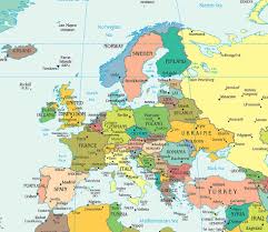Political map of russia showing boundaries, states, cities, capitals, 7 federal districts, 9 krais, 86 federal subjects, 46 oblasts and 21 republics of the russian federation. Europe Political Map Political Map Of Europe Worldatlas Com