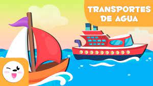Transporte, medio de traslado de personas o bienes desde un lugar hasta otro. Medios De Transporte Acuaticos Aprende Vocabulario Youtube