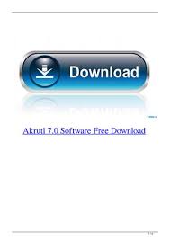 Akruti 7 0 Download Cosmiclasopa