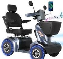 All Terrain 1000W Electric Mobility Scooter for Adults& Seniors - 500LBS  Load & 32 Miles Range Powerd Wheelchair Device w/Off-Road Absorber,  Bluetooth ...