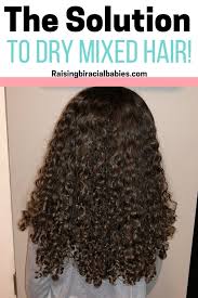 Shampooing dry hair every day will make it even drier and more brittle since you're stripping those oils away on a daily basis. The Solution To Dry Mixed Hair You Ve Been Searching For