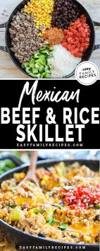 Favorite Mexican Dinner This Mexican Ground Beef And Rice Recipe Is Delish And So Easy To Make J Easy Family Meals Beef Dinner Ground Beef Recipes For Dinner