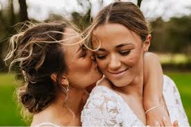 Massive congratulations to Wales rugby stars Jasmine Joyce and Alisha  Butchers who have wed in a stunning ceremony in Pembrokeshire ❤️ The couple  walked down the aisle in different white dresses, accompanied