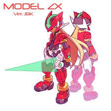 Model Zx Ver Jbk By Kenshingumi559 Deviantart Com On Deviantart Mega Man Art Mega Man Character Design