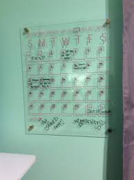 Cute Calendar At Hobby Lobby Cute Acrylic Dry Erase Comes With Marker Cute Calendar Dry Erase Hobby Lobby