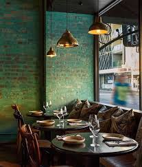 Color Lights Pillows Round Tables Cafe Interior Restaurant Interior Restaurant Interior Design