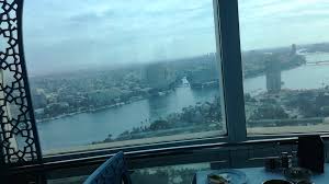 من جولتنا التانية داخل البرج المطعم الدوار Cairo Tower برج القاهرة