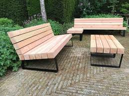 Garden Sofa Gardencare Garten Lounge Garden Garten Prachtige Loungebank Set Met Hocker Van Stud In 2020 Garden Furniture Design Garden Seating Diy Outdoor Furniture