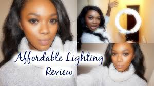 Updated Neewer Ring Light Review Diy Ring Light Diffuser Camera Settings For Beauty Videos Youtube