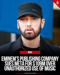 Eminem's music publisher is suing Meta for over $109 million 🎤💰 Eight  Mile Style — the company behind Eminem's music from 1995 to 2005 — is  taking Meta to court, claiming copyright