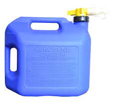 And are epa, california, and cpsc compliant. No Spill 5 Gallon Blue Kerosene Can Safety Equipsupply