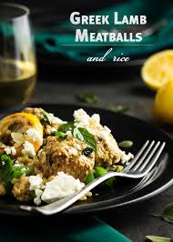 Maybe you would like to learn more about one of these? Greek Lamb Meatballs And Rice One Pot Meal Just A Little Bit Of Bacon