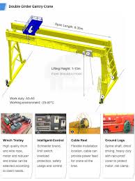 We offer overhead crane of different models for various occasions. China High Quality 40ton 50ton 100ton Double Girder Gantry Crane Price On Global Sources Gantry Crane Double Girder Gantry Crane 50ton Gantry Crane