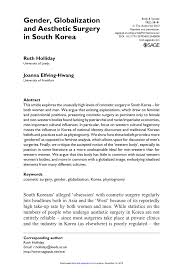 South korean eye surgery anime. Pdf Gender Globalization And Aesthetic Surgery In South Korea