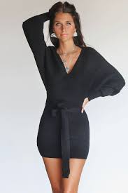 Call My Name Black Sweater Wrap Dress Wrap Sweater Dress Dresses Wrap Dress