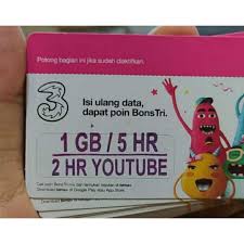 Reguler rp 12.600 reseller rp 11.800. Harga Vocer Tri 1gb Terbaru Juli 2021 Biggo Indonesia