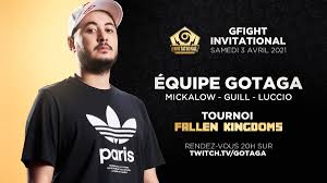 How does this logo maker work ? Gotagatv On Twitter Fallen Kingdoms Gfight Invitational Equipe 1 Gotaga Mickalow Theguill84 Xluccio
