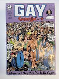 GAY COMIX NO.4. LESBIANS AND GAY MEN PUT IT ON PAPER. KITCHEN SINK. | eBay
