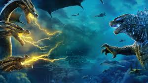 Godzilla rises from the sea. Godzilla Vs King Ghidorah Wallpaper Hd Novocom Top