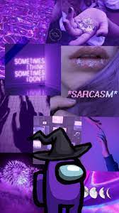 Among Us Dark Purple Aesthetic Cool Wallpapers For Phones Iphone Wallpaper Tumblr Aesthetic