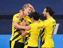 Player for @bvb and @nff_info golden boy 2⃣0⃣2⃣0⃣ official ig: Erling Haaland Scores Wonder Goal For Dortmund Vs Schalke Givemesport