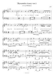 Learning how to read violin sheet music is a challenging but important task. Dynamite Easy Ver Sheet Music For Piano Solo Musescore Com