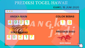 Bocoran Togel Hawaii 18 Juni 2020 Mainan