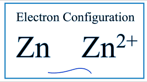 Electron Configuration For Zn And Zn2 Zinc And Zinc Ion In 2020 Electron Configuration Configuration Electrons