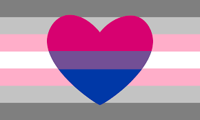Fluffybreadstick (fluffy) — female — she/her and they/them — gray/ace Demigirl Bisexual Combo By Pride Flags On Deviantart