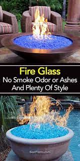 Fire Glass Composed Of Small Bits Of Basic Tempered Glass Commonly Used In Fire Pits And Fireplaces Favored Backyard Fire Fire Pit Backyard Outdoor Fire Pit