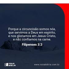 Filipenses 3:3 - Bíblia RC69 - Almeida Revista e Corrigida 1969