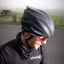 Velotoze Helmet Cover Adds Instant Wind And Rain Protection For Your Head Bikerumor Helmet Covers Rain Protection Protection