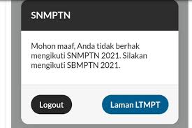 Get direct access to snmptn through official links provided below. Prof Nasih Ada 2 Penyebab Kendala Pendaftaran Snmptn 2021