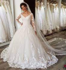 Alex evenings side ruched cocktail dress (regular & petite) $215.00. Beaded Lace A Line Elegant V Neck Long Sleeve Wedding Gowns Cheap Wholesale Bridal Dress Buy Wedding Dresses Long Sleeve Bridal Dress Long Sleeve Bridal Gowns Product On Alibaba Com