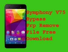 Optimized to charge from solar Symphony V75 Bypass Frp Remove File Free Download Firmwareus