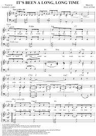 It S Been A Long Long Time Clarinet Music Sheet Music Piano Sheet Music Free