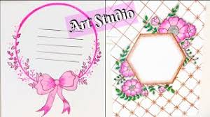 Carefully select the color, font and other design elements. 10 In 1 Flower Designs Front Cover Page Design Easy Resep Kuini