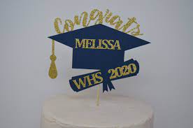 Graduation Party Decorations 2021 Graduation Topper Cake Topper Class Of 2021 Graduation Decorations Prom 2021 In 2021 Graduation Party Decor Graduation Cake Toppers Graduation Party