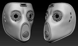 Borderlands 2 Krieg Mask Stlfinder Now print it on heavyweight paper (it will make your mask stronger.