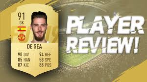 Check out david de gea quintana and his rating on fifa 21. Fifa 19 91 Rated David De Gea Player Review Fifa 19 Ultimate Team Player Review Youtube