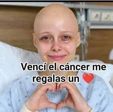Acabo de terminar mi quimioterapia. Me encantaría que me desearas mucha  salud y larga vida ❤️