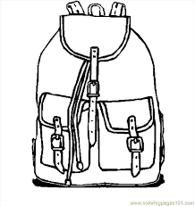 Backpack coloring pages are a fun way for kids of all ages to develop creativity, focus, motor skills and color recognition. Backpack 10 Coloring Page For Kids Free School Printable Coloring Pages Online For Kids Coloringpages101 Com Coloring Pages For Kids