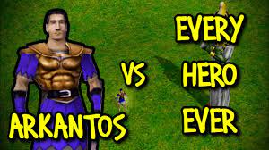 ARKANTOS vs EVERY HERO EVER | Age of Mythology - YouTube