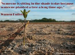 Inspirational quote that inspires people to plant, nurture, and conserve trees. Quote Of The Day Plants Trees To Plant Reap What You Sow