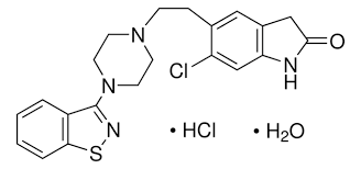 Image result for Ziprasidone